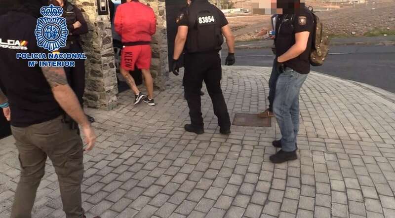 Imagen de la intervención policial/TA.